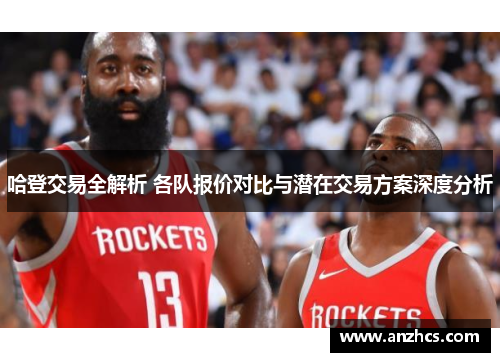 哈登交易全解析 各队报价对比与潜在交易方案深度分析